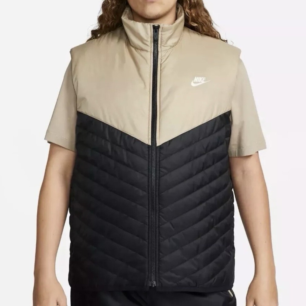 Nike Therma-FIT Windrunner Midweight Puffer Vest FB8201-010 Men's Size Large - Picture 1 of 8